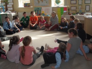 All our boys and girls learned the 'Leprechaun Dance' today 