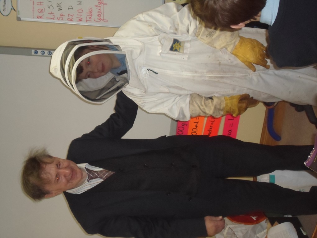 Andy Burke spoke to us about ‘Beekeeping’  29/1/2015